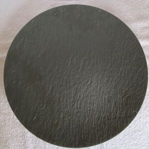 Villeroy & Boch "Black Shale"porcelain serving plate large textured #0193 GER.